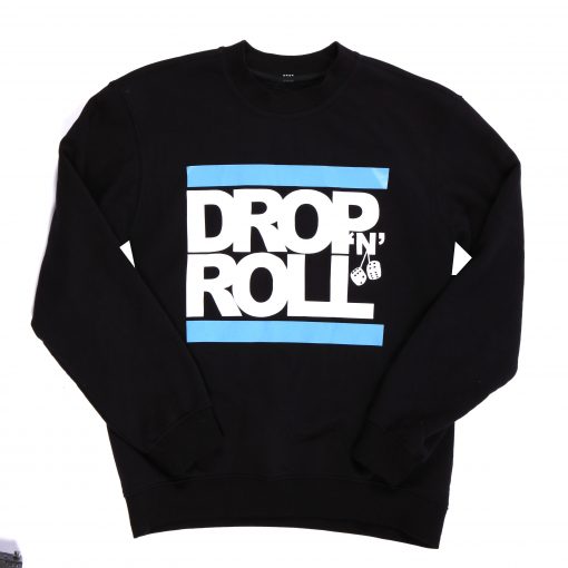 DNR Logo Sweat-Shirt Blue Lines (B)