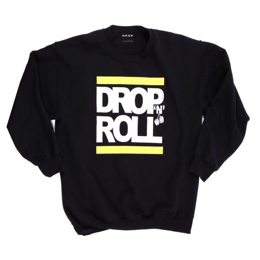 DNR Logo Sweat-Shirt Yellow Lines (B)