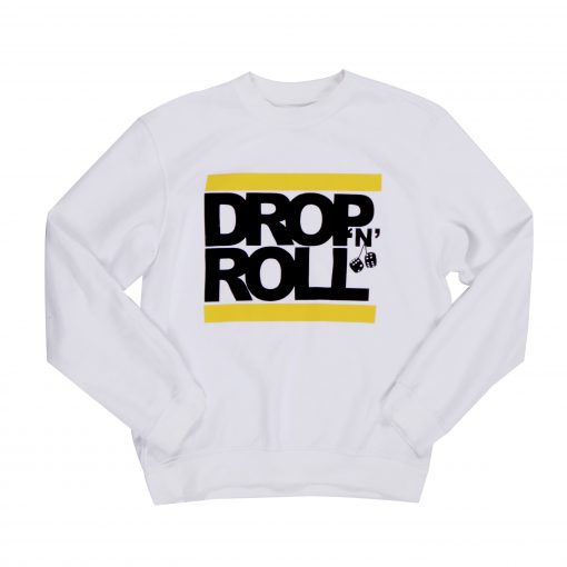 DNR Logo Sweat-Shirt Yellow Lines (W)